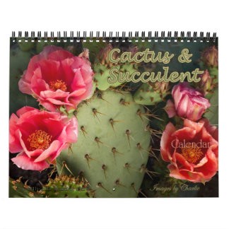 2026 Kaktus & Sukkulente Blume (Originalfassung) Kalender