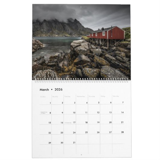 2026 KALENDER (Mär 2026)