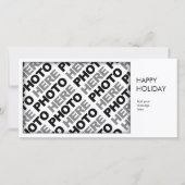 2026 Kalender 1 Foto Einfache Karte hinzufügen (Vorderseite)