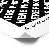 2026 Kalender 4 Fotos Poster 24x32in hinzufügen (Ecke)