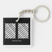 2026 Kalender: 4 Schlüsselanhänger Vertikale Foto (Rückseite)