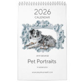 2026 Kalender Aquarellbilder von Amy DeVa (Titelbild)