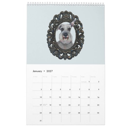 2026 Kalender Aquarellbilder von Amy DeVa (Jan 2027)