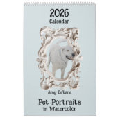 2026 Kalender Aquarellbilder von Amy DeVa (Titelbild)