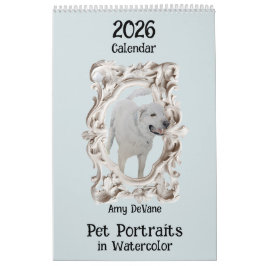 2026 Kalender Aquarellbilder von Amy DeVa