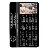 2026 Kalender benutzerdefiniertes Geschäftslogo Na Magnet (Vertikal)
