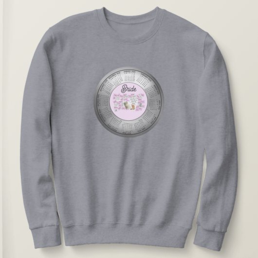 2026 Kalender Braut Sweatshirt (Design vorne)