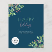 2026 Kalender Business QR Promotion Ferienkarte (Vorderseite)