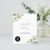 2026 Kalender Business QR Promotion Ferienkarte (Stehend Vorderseite)