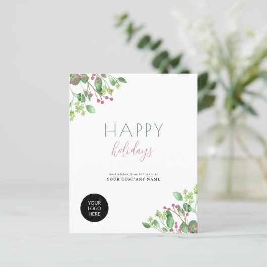 2026 Kalender Business QR Promotion Ferienkarte (Stehend Vorderseite)