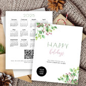 2026 Kalender Business QR Promotion Ferienkarte