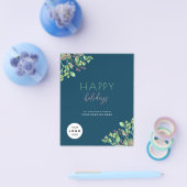 2026 Kalender Business QR Promotion Ferienkarte Flyer (Einzeln)