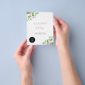 2026 Kalender Business QR Promotion Ferienkarte Flyer (Gruppe)