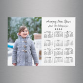 2026 Kalender Custom Foto Happy New Year Magnet