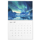 2026 Kalender der Aurora-Borealis-Kunstwerke (Mär 2027)