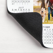 2026 Kalender Eins Foto Personalisierte benutzerde Mousepad (Ecke)