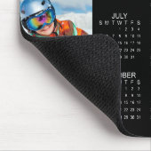 2026 Kalender Familie 4 Foto Personalisierte Farbe Mousepad (Ecke)