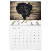 2026 Kalender Farbe Splash Custom Foto Collage (Feb 2027)