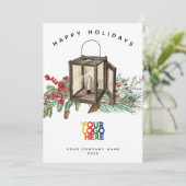 2026 Kalender Firmenlogo Weihnachten (Stehend Vorderseite)