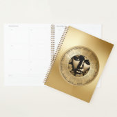 2026 Kalender Frau Gold Gesicht Planer (Anzeige)