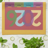 2026 Kalender Geschirrtuch (Gefaltet)