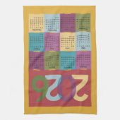 2026 Kalender Geschirrtuch (Vertikal)
