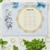 2026 Kalender Handtuch Blaue Vögel Ecclesiastes 3 (Gefaltet)