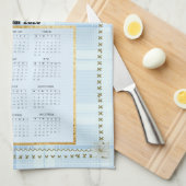 2026 Kalender Handtuch Bluejay 2 (Viertel Falte)
