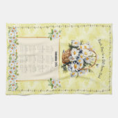 2026 Kalender Handtuch Gelbe Daisy Geschenk Gottes (Horizontal)