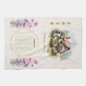 2026 Kalender Handtuchkirche Geschirrtuch (Horizontal)