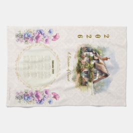 2026 Kalender Handtuchkirche Geschirrtuch