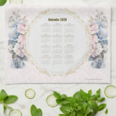 2026 Kalender Handtuchskirche Eine Friedenszeit Geschirrtuch (Gefaltet)