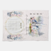 2026 Kalender Handtuchskirche Eine Friedenszeit Geschirrtuch (Horizontal)