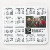 2026 Kalender - Logo, Foto Geschäft Mousepad (Vorne)