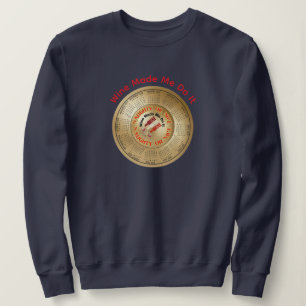 2026 Kalender Lustige Sprüche Wein Hat Mich Dazu G Sweatshirt