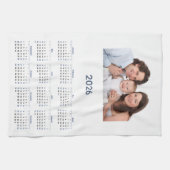 2026 Kalender mit eigenem Foto Geschirrtuch (Horizontal)