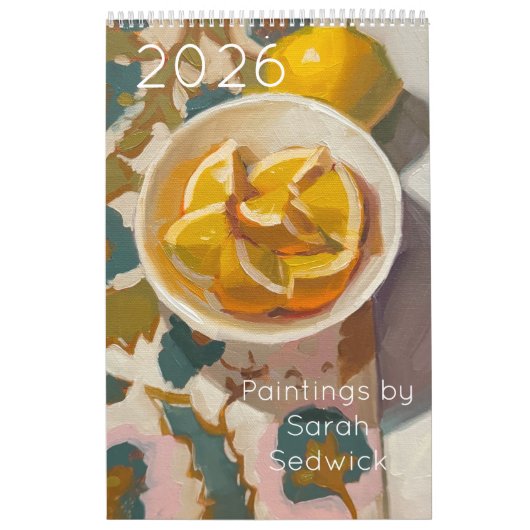 2026: Kalender mit Gemälden von Sarah Sedwick (Titelbild)