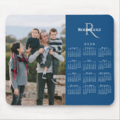 2026 Kalender mit individuellem Foto, Monogramm un Mousepad (Vorne)
