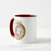2026 Kalender Motivationskaffee Tasse (Vorderseite Links)