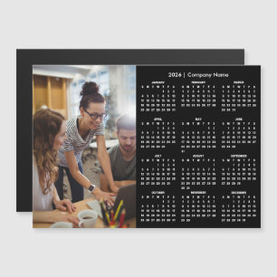 2026 Kalender Personalisierter Geschäfts-Foto-Magn Magnetkarte