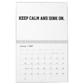 2026 Kalender Pickleball Witze Pickleballer (Jan 2027)