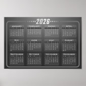 2026 Kalender  Poster (Vorne)