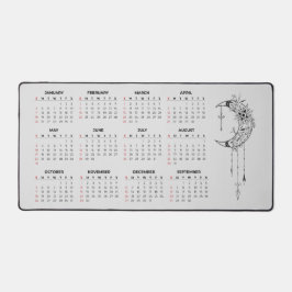 2026 Kalender-Schreibtischunterlage - Himmelmond u Schreibtischunterlage