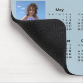 2026 Kalender Stylish Foto-Collage  Mousepad (Ecke)