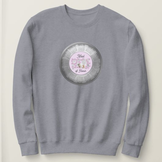 2026 Kalender Trauzeugin Sweatshirt (Design vorne)
