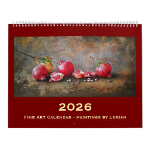 2026 Kalenderdesign - Lukian Art Malerei Kalender