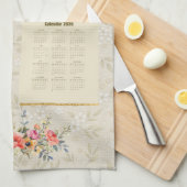 2026 Kalenderhandtuch Das Gebet des Herrn Geschirrtuch (Viertel Falte)