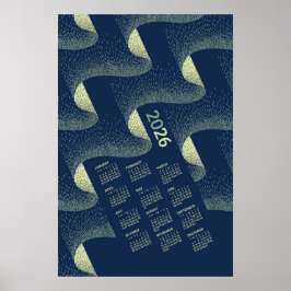 2026 Kalenderposter Aurora Borealis Poster