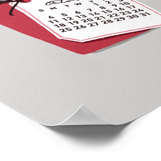 2026 Kalenderposter Jam Jars Poster (Ecke)