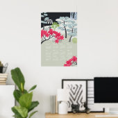 2026 Kalenderposter Japanischer Garten Poster (Heimbüro)